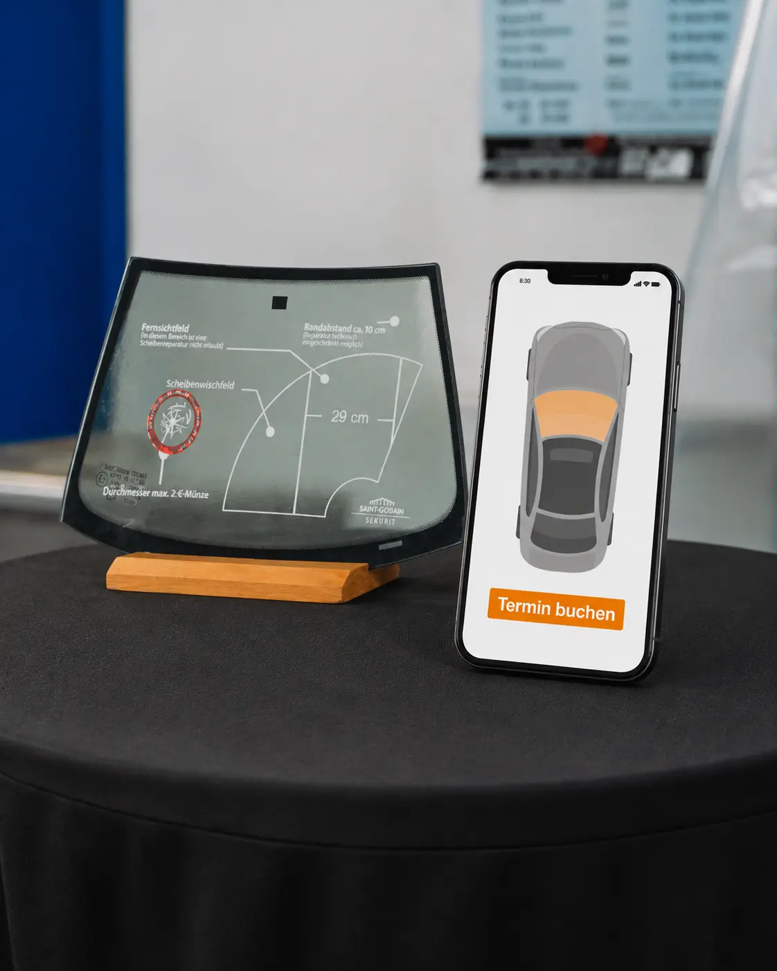 Termin buchen As Car Service - Slider mobil